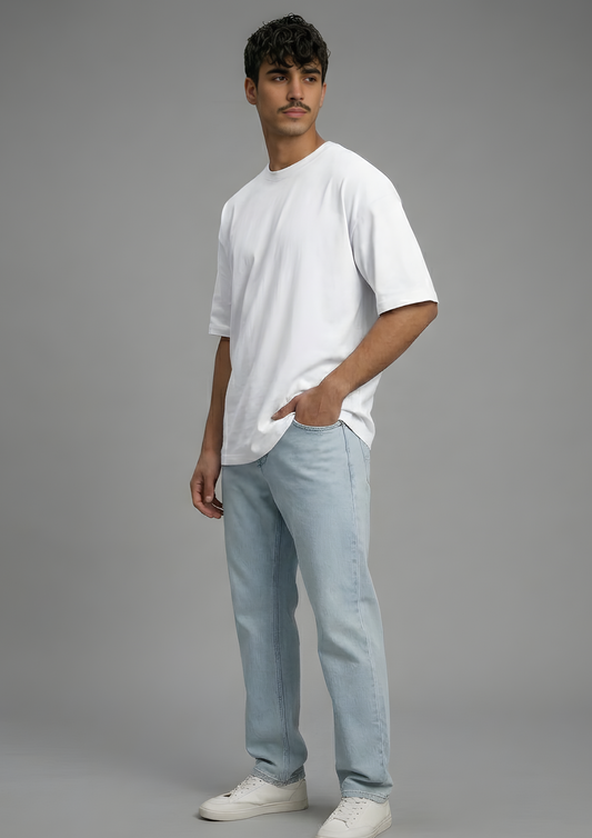 Men’s Oversized Essential T-Shirt – White