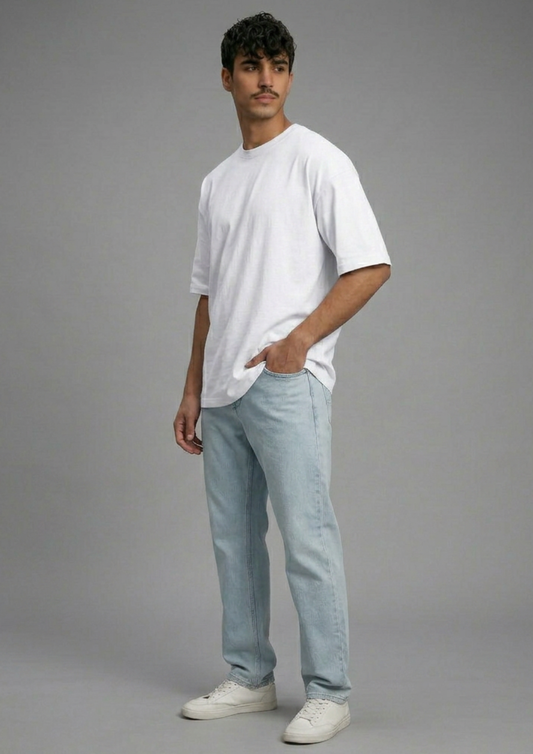 Men’s Oversized Essential T-Shirt – White